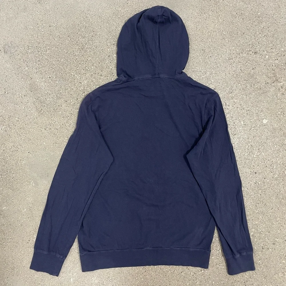 Lacoste Navy Blue Hoodie size Large - Picture 7 of 9